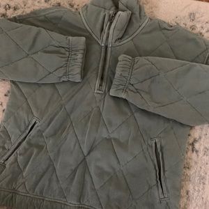 Abercrombie Half Zip Fleece Jacket